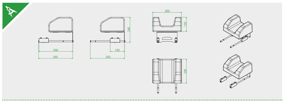 PA-710 | Kit cabezal extensible para camillas PROMEBA - Imagen 6
